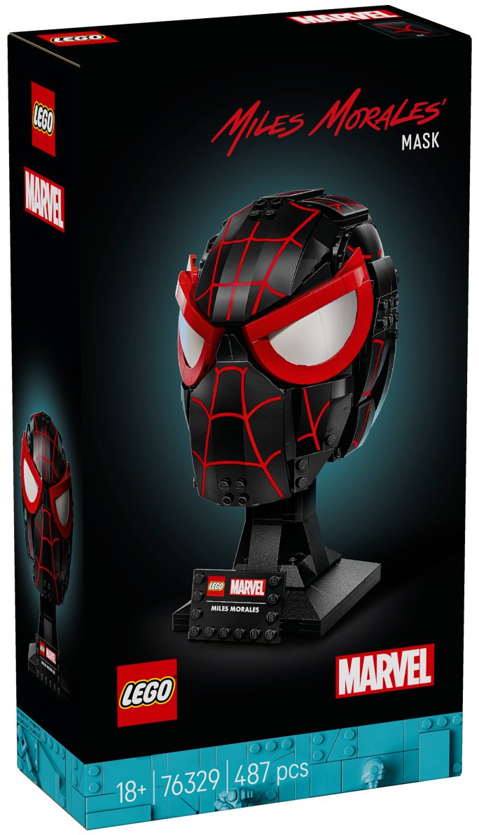 Конструктор LEGO Маска Майлза Моралеса Marvel, деталей 487 шт купить,NaN