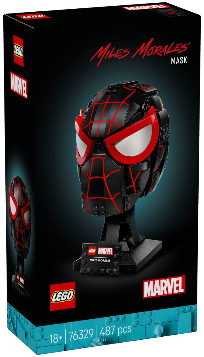 Конструктор LEGO Маска Майлза Моралеса Marvel, деталей 487 шт купить,NaN