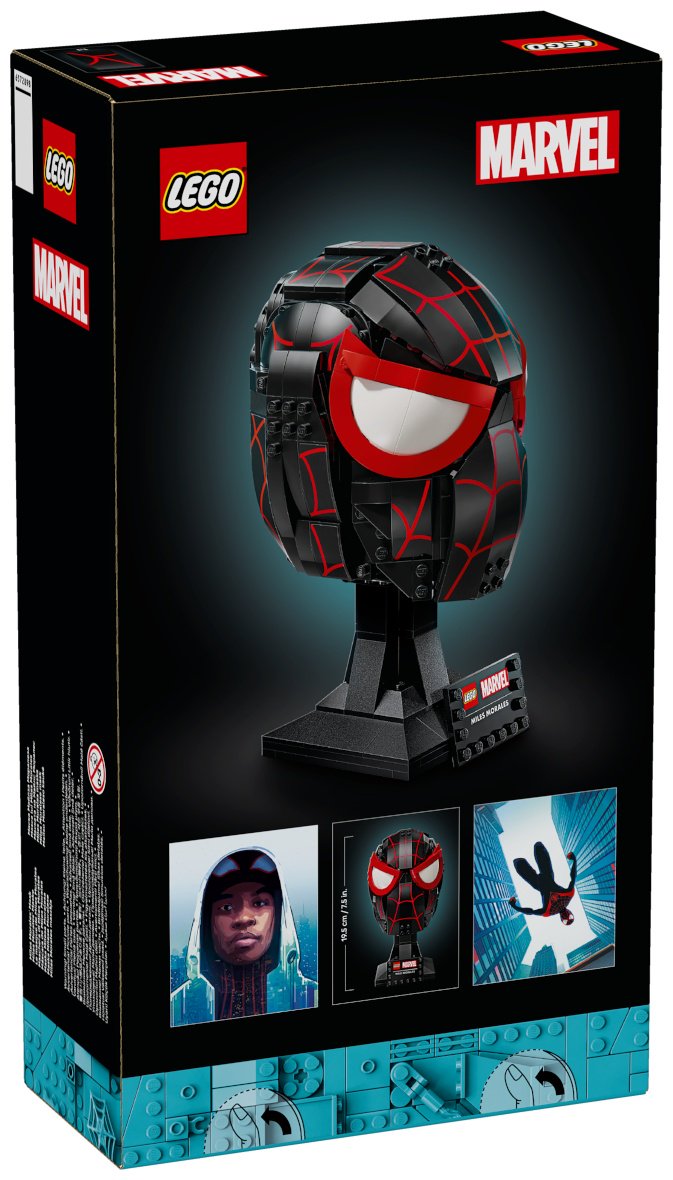 Конструктор LEGO Маска Майлза Моралеса Marvel, деталей 487 шт купить,NaN