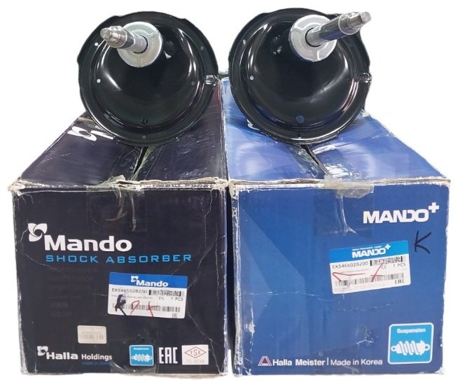 Амортизатор MANDO передний EX546602B200, EX546502B200 2 шт