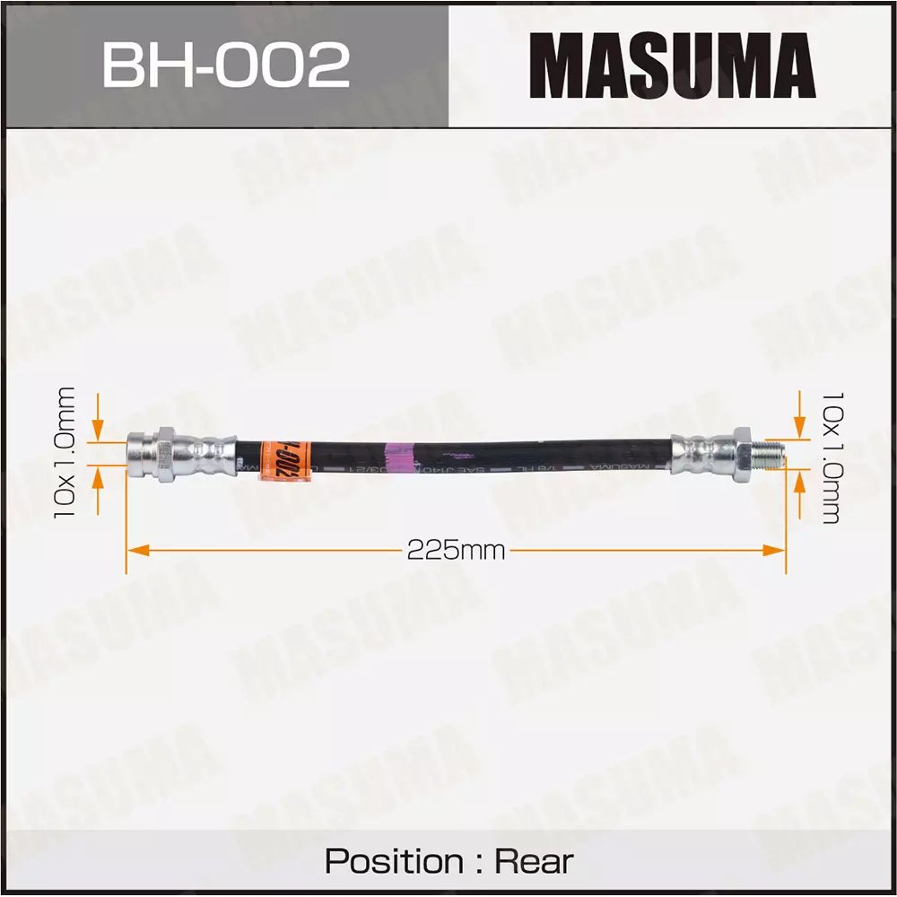 MASUMA BH002 задний левый, правый купить,NaN