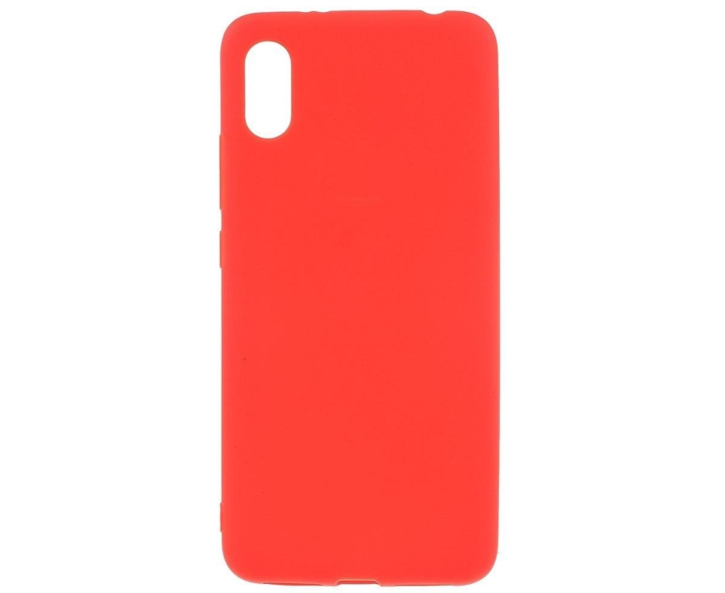 Чехол BoraSCO Mate Apple iPhone X/ Xs матовый красный