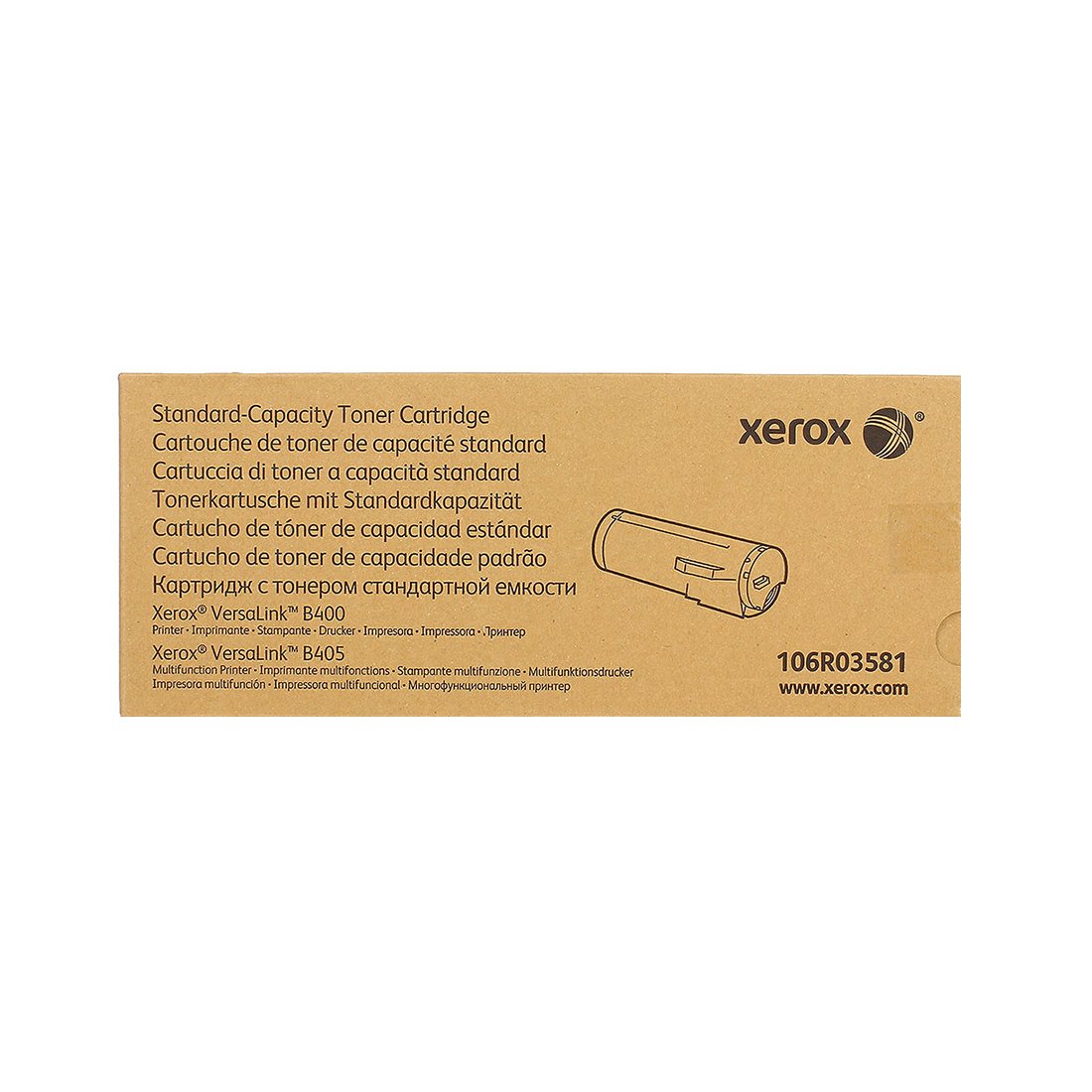 Тонер-картридж Xerox 106R03581 черный
