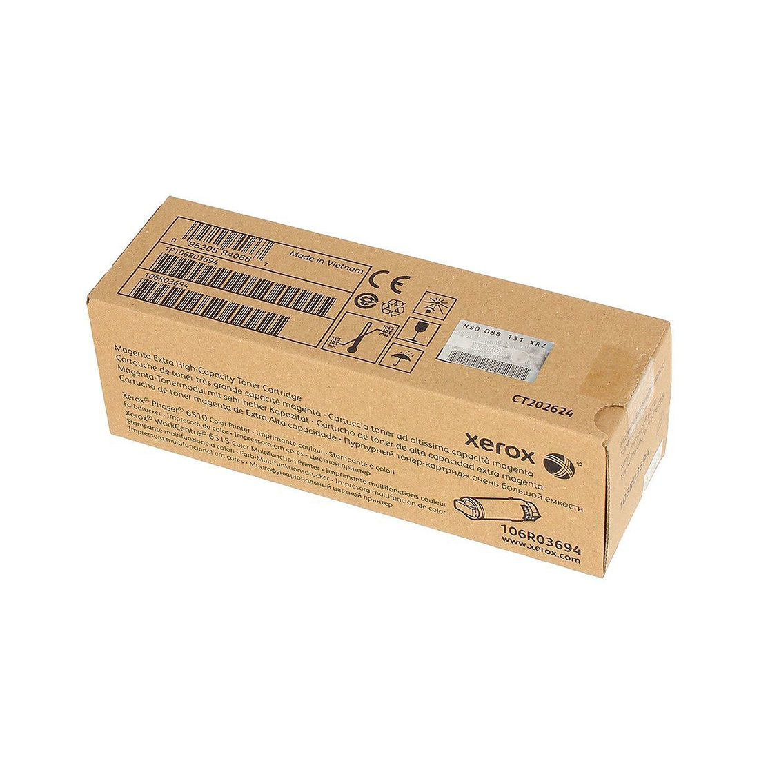 Тонер-картридж Xerox 106R03694 малиновый  купить,NaN