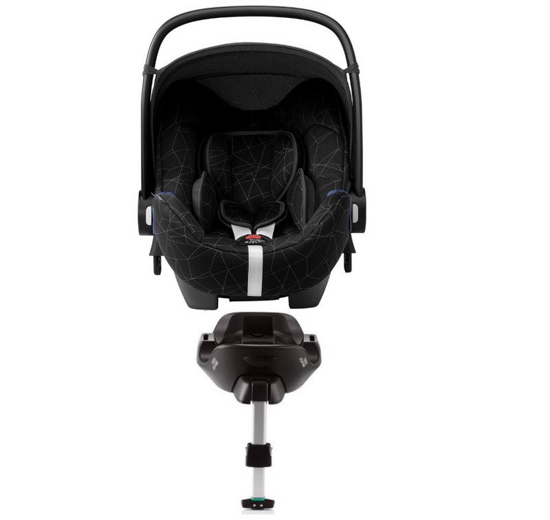 Автокресло Britax Römer Baby-Safe 2 i-Size база Flex crystal black купить,NaN
