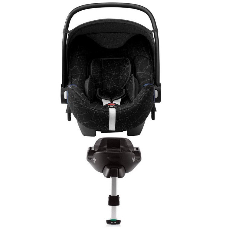 Автокресло Britax Römer Baby-Safe 2 i-Size база Flex crystal black купить,NaN