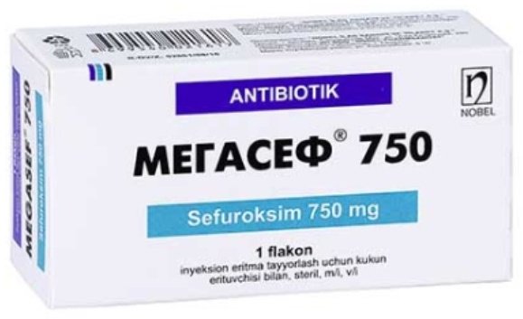 Мегасеф порошок 750 мг 1 шт купить,0