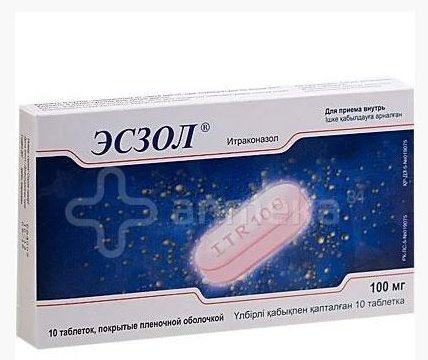 Эсзол капсулы 100 мг 10 шт - ForteMarket Эсзол капсулы 100 мг 10 шт купить,0