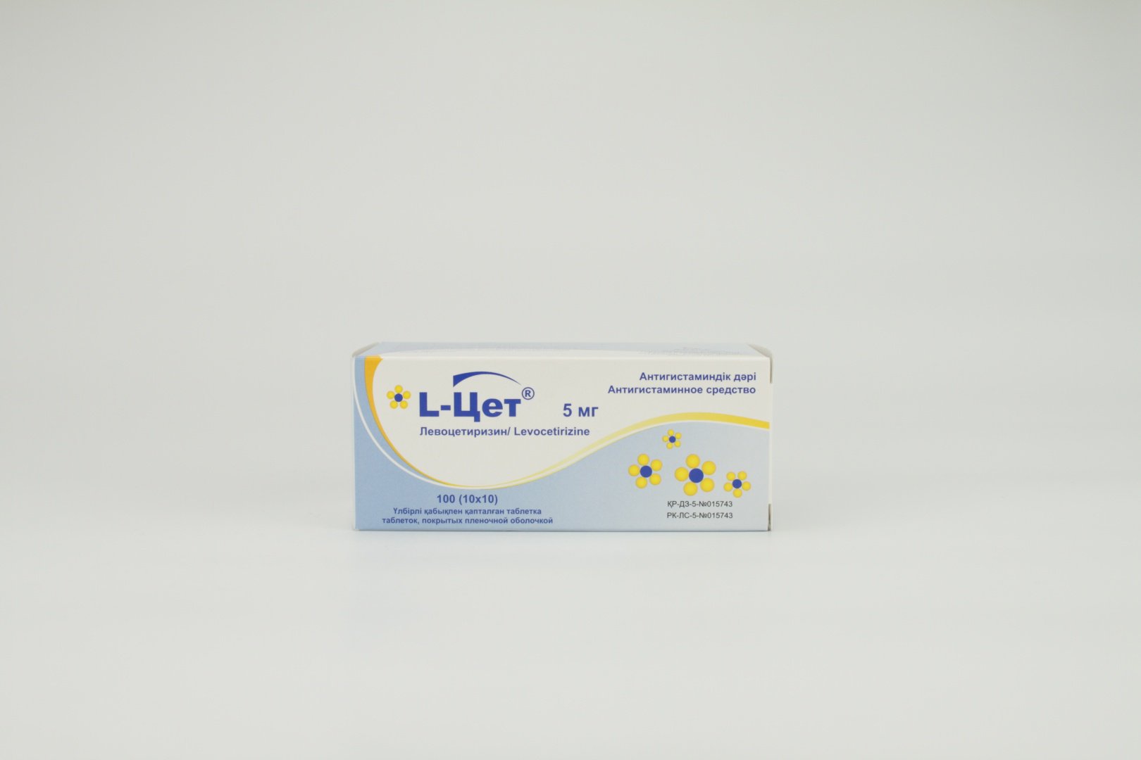 L-Цет таблетки 5 мг 100 шт - ForteMarket L-Цет таблетки 5 мг 100 шт купить,0