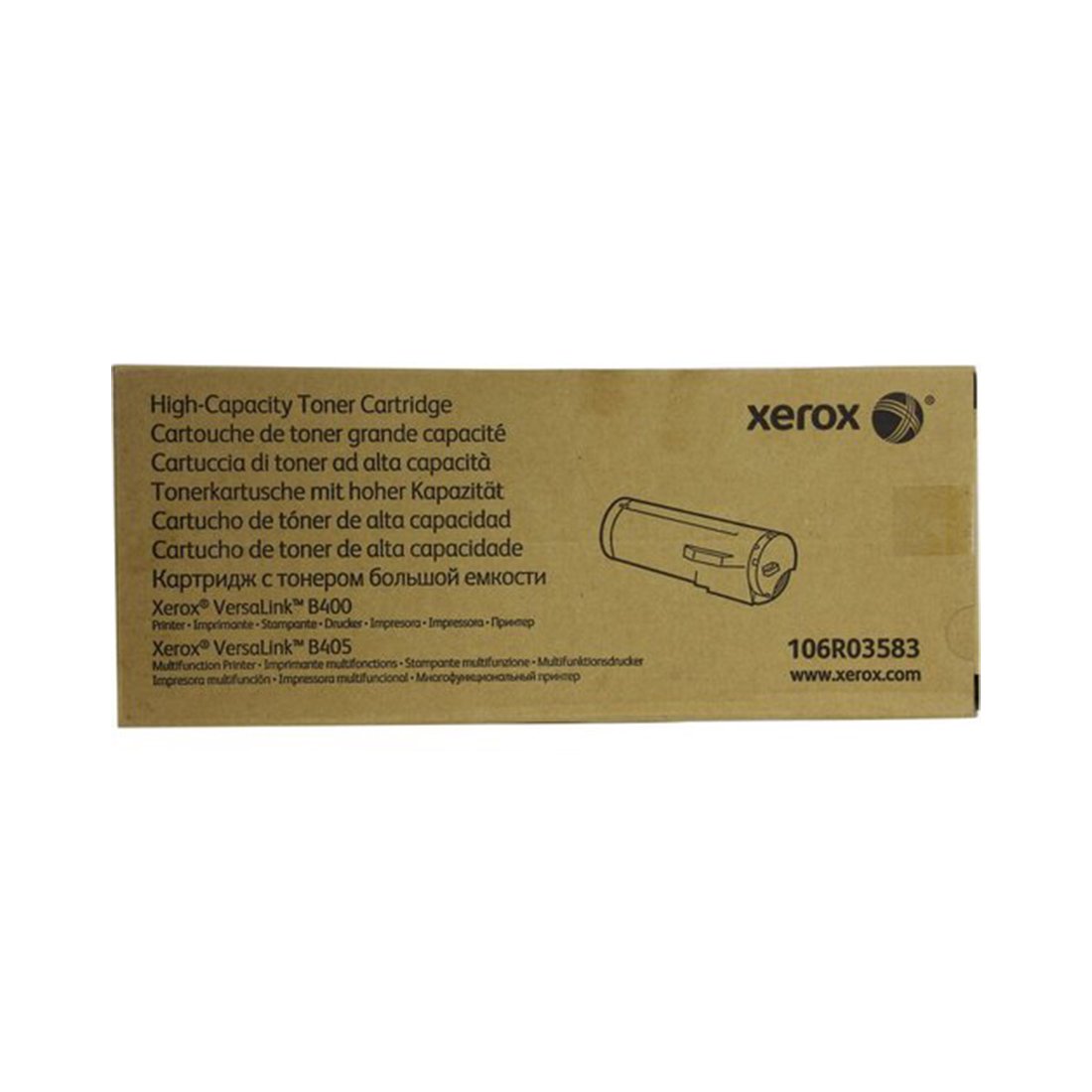 Тонер-картридж Xerox 106R03583 черный