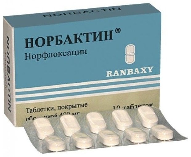 Норбактин таблетки 400 мг 10 шт - ForteMarket Норбактин таблетки 400 мг 10 шт купить,0