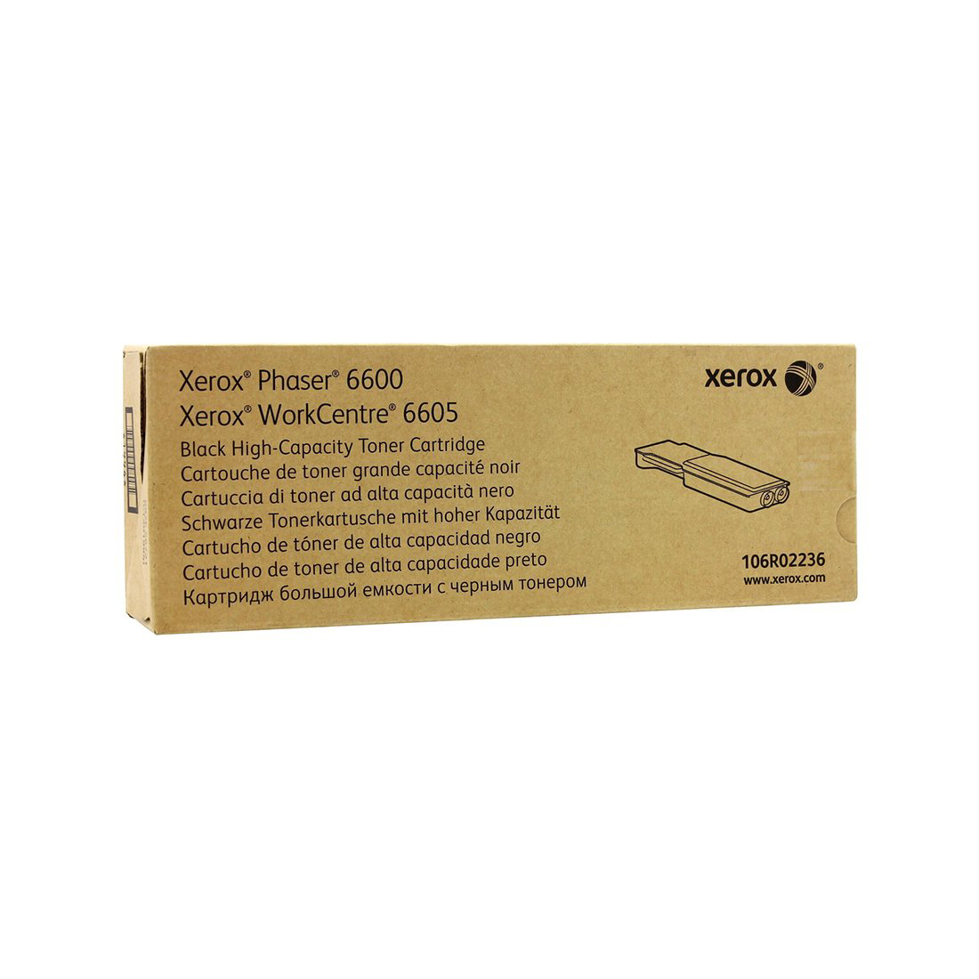 Тонер-картридж Xerox 106R02236 чёрный купить,NaN