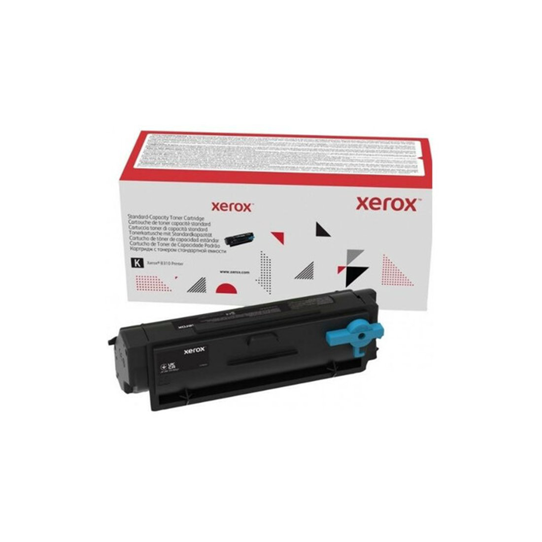 Тонер-картридж Xerox 006R04396 голубой 