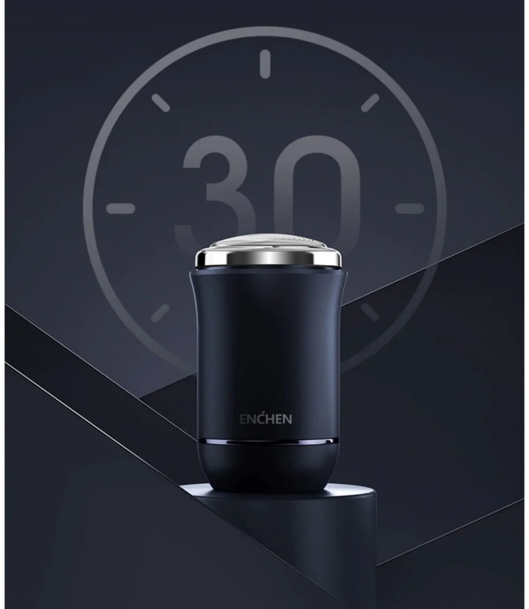 Электробритва Enchen Traveller Mini Shaver синяя - ForteMarket Электробритва Enchen Traveller Mini Shaver синяя купить,0