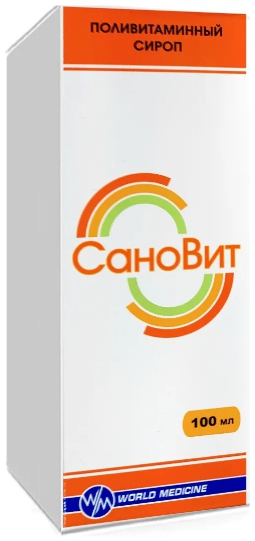 World Medicine Сановит сироп 100 купить,0