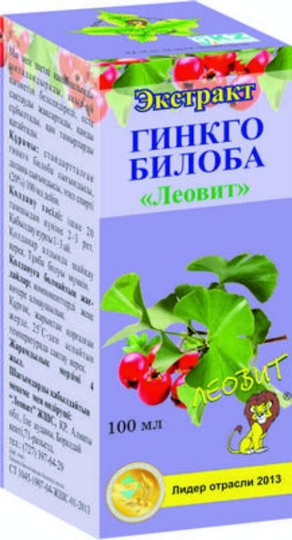 Леовит экстракт Гинкго билоба 100мл