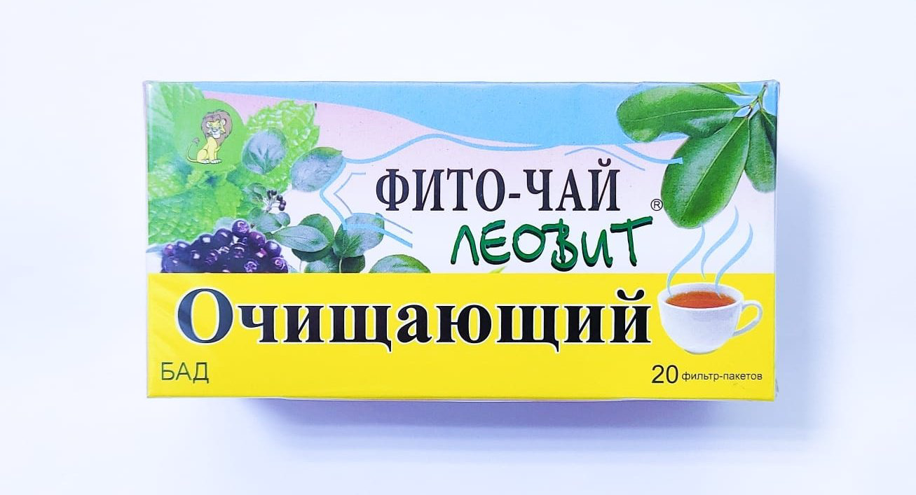 Леовит фито-чай Очищающий 200 купить,NaN