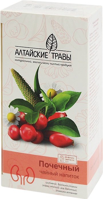 Почечный фито-чай 1,5 № 20 (Алтайские травы)