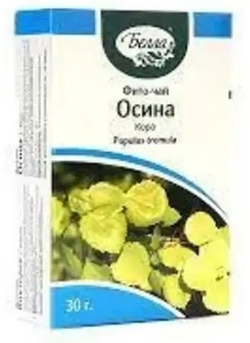 Беллария фито-чай ОСИНЫ КОРА ф/чай 30 г Белла 30