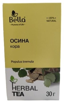 Беллария фито-чай ОСИНЫ КОРА ф/чай 30 г Белла 30 - ForteMarket Беллария фито-чай ОСИНЫ КОРА ф/чай 30 г Белла 30 купить,0