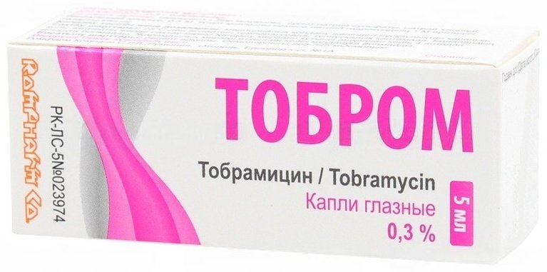 Тобром капли 0.3% 5 мл