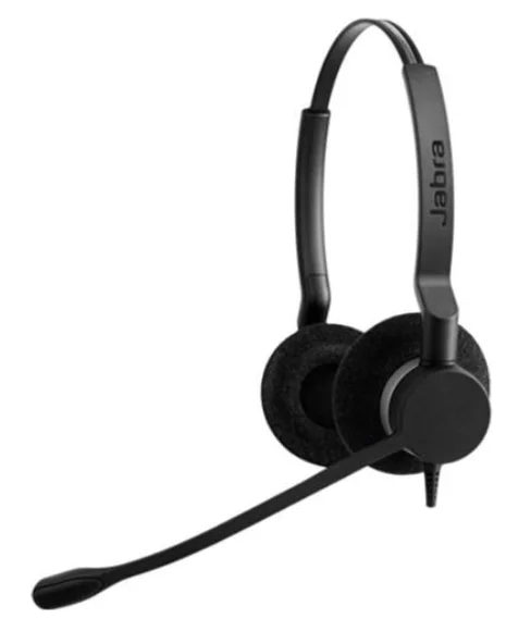 Наушники Jabra Biz&nbsp;2300 QD Wideband Duo 2389-820-109 Black купить,NaN