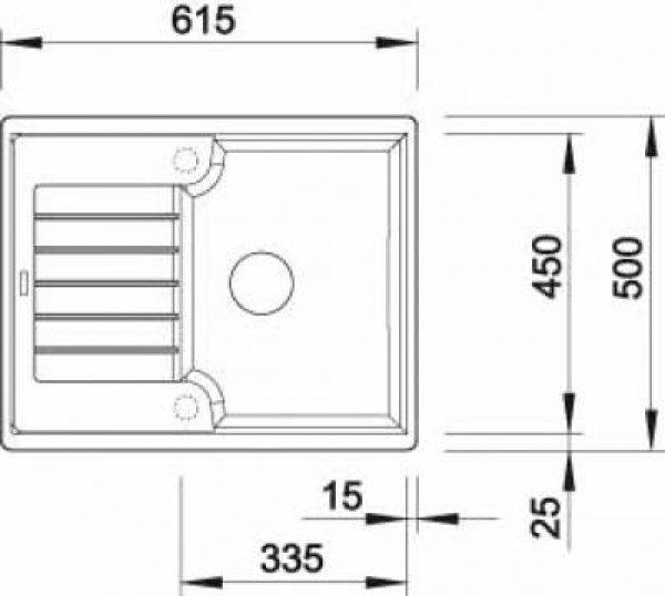 Кухонная мойка Blanco Zia 40S 516922 White