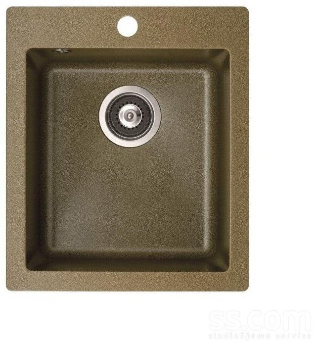 Кухонная мойка AQUASANITA SQS100-301AW бронзовый