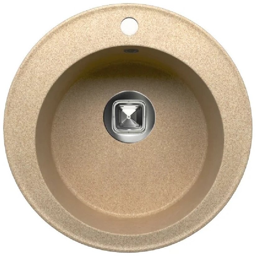 Кухонная мойка TOLERO врезная R-108 Beige бежевый