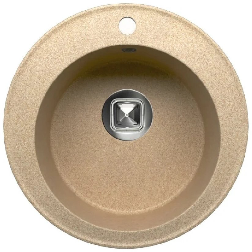 Кухонная мойка TOLERO врезная R-108 Beige бежевый