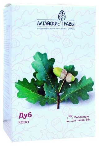 Дуба 50 г кора "Алтайские травы" купить,NaN
