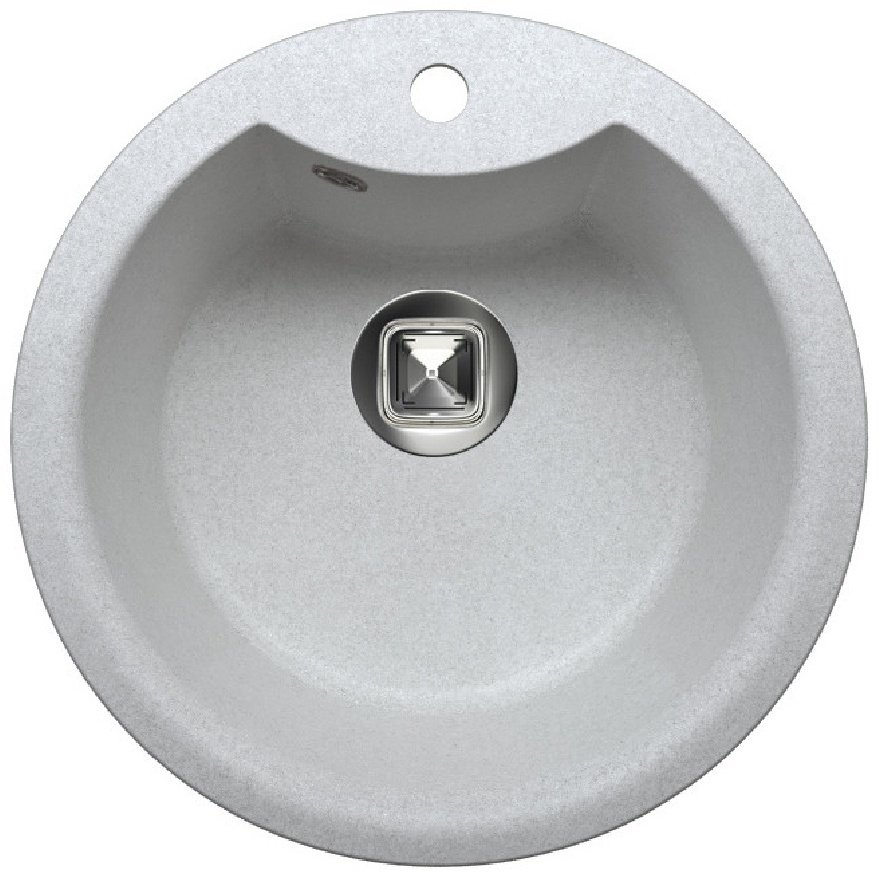 Кухонная мойка TOLERO врезная TOLERO R-108E Metallic gray серый
