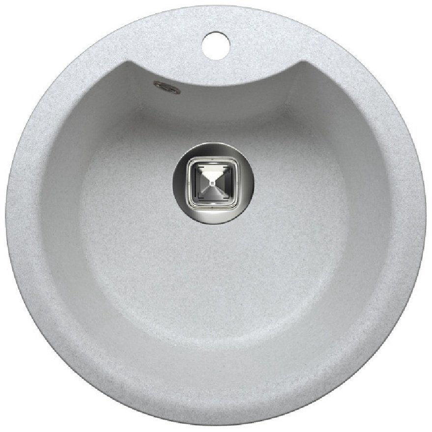 Кухонная мойка TOLERO врезная TOLERO R-108E Metallic gray серый