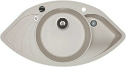 Кухонная мойка AQUASANITA SCP151-110AW бежевый