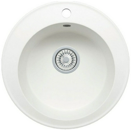 Кухонная мойка TOLERO врезная R-108 White белый