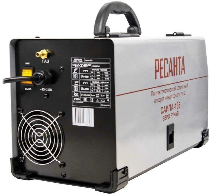 Сварочный инвертор Ресанта САИПА-165 Евро рукав 65/95 (MIG/MAG) - ForteMarket Сварочный инвертор Ресанта САИПА-165 Евро рукав 65/95 (MIG/MAG) купить,94890