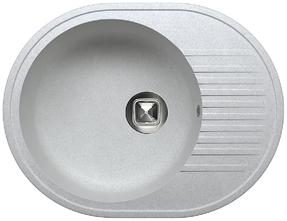 Кухонная мойка TOLERO врезная R-122 Metallic gray серый купить,NaN