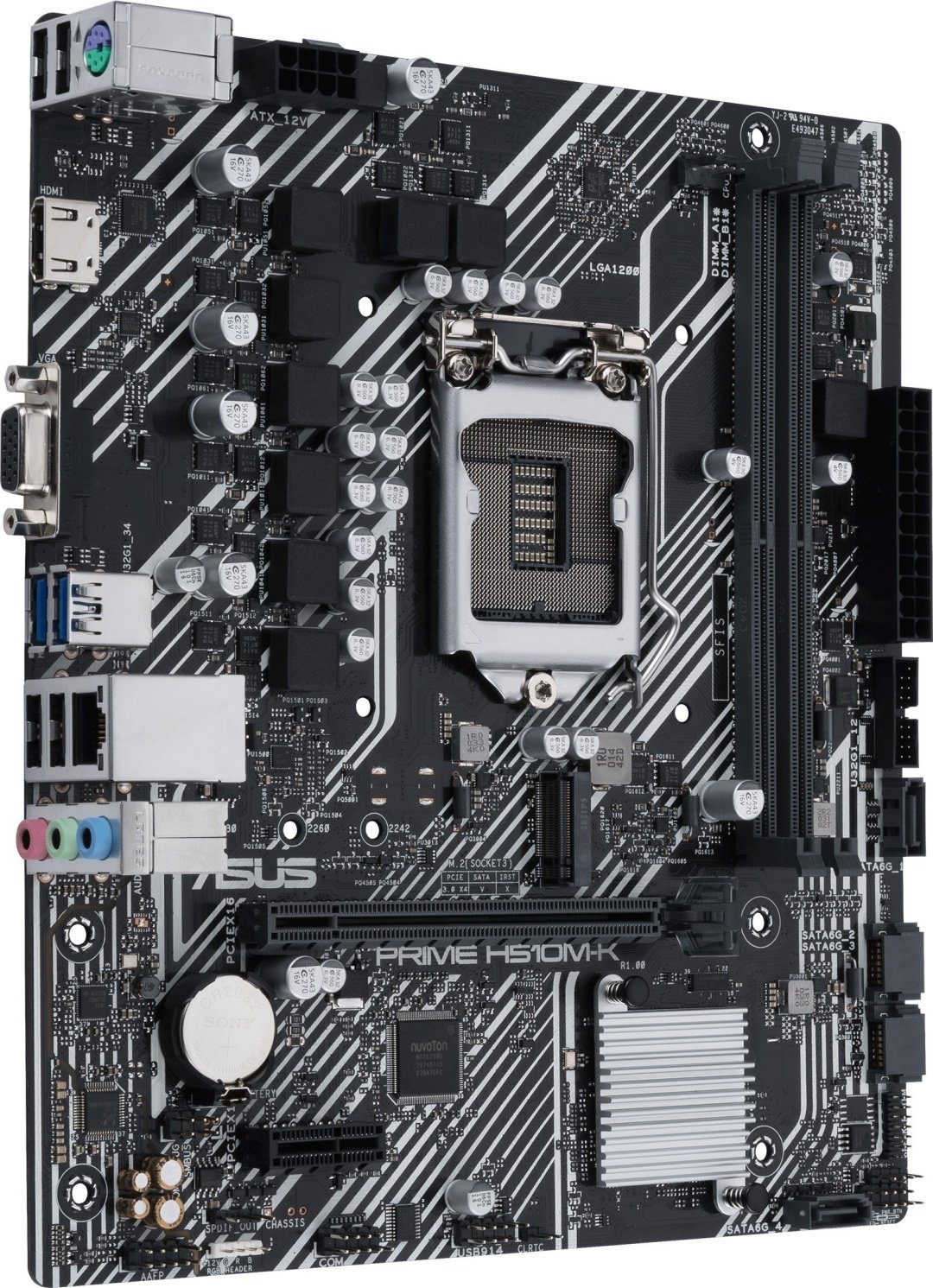 Материнская плата ASUS PRIME H510M-K - ForteMarket Материнская плата ASUS PRIME H510M-K купить,0