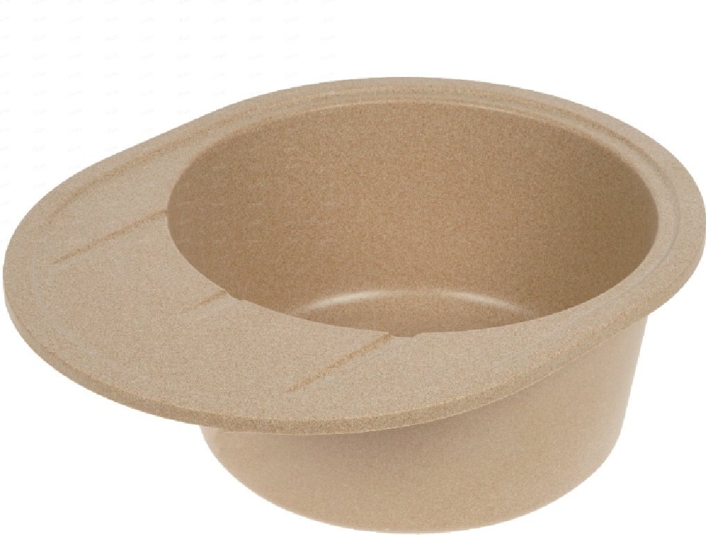 Кухонная мойка TOLERO врезная R-122 Dark beige бежевый купить,NaN