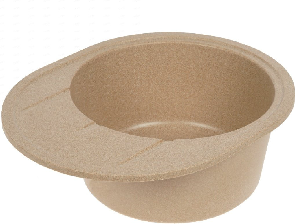 Кухонная мойка TOLERO врезная R-122 Dark beige бежевый купить,NaN
