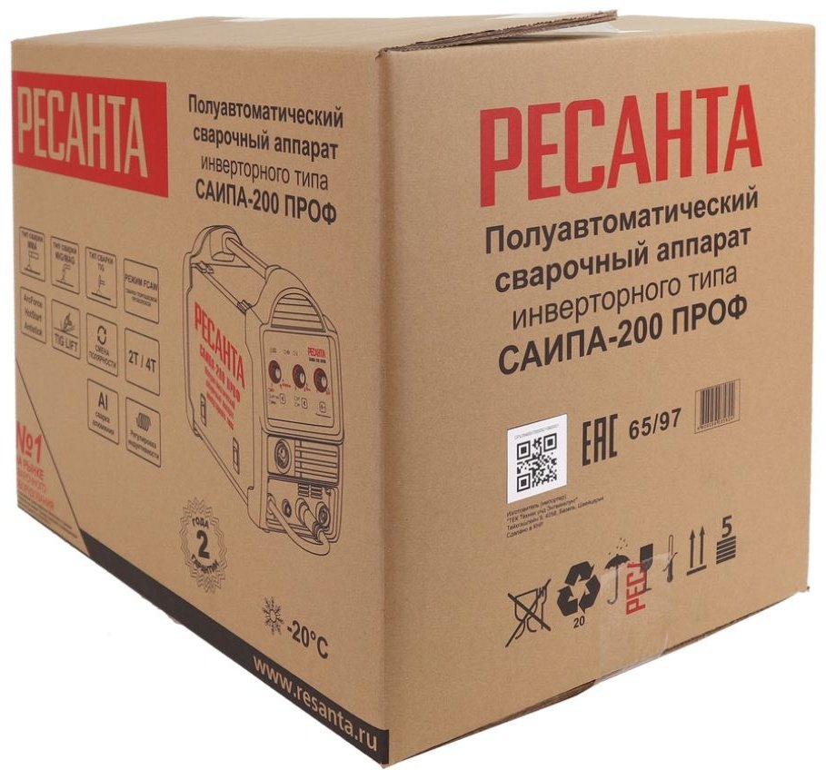 Ресанта сварочный инвертор САИПА-200ПРОФ 65/97 (MIG/MAG) - ForteMarket Ресанта сварочный инвертор САИПА-200ПРОФ 65/97 (MIG/MAG) купить,0