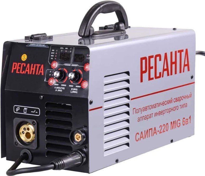 Ресанта сварочный инвертор САИПА-220 65/10 (MIG/MAG) - ForteMarket Ресанта сварочный инвертор САИПА-220 65/10 (MIG/MAG) купить,0