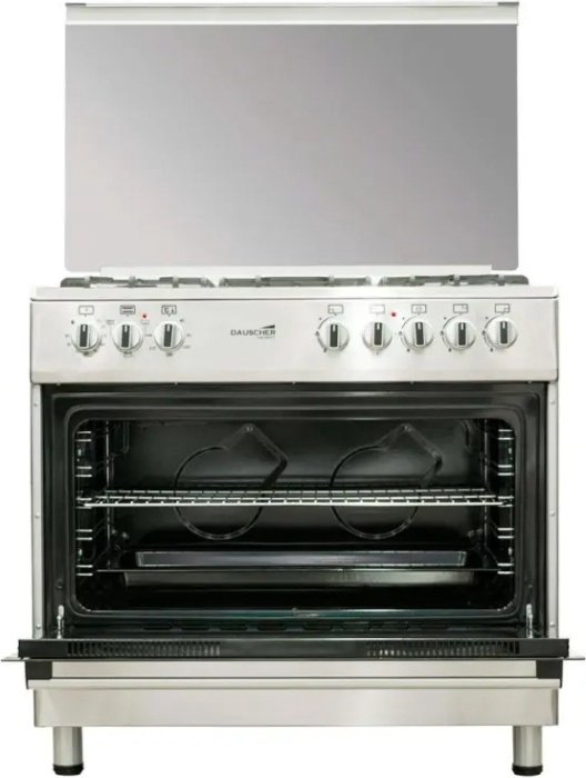 Кухонная плита DAUSCHER E9407LX серебристый купить,NaN