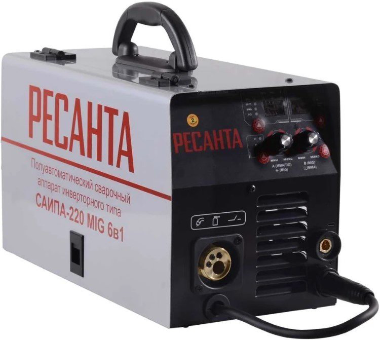 Ресанта сварочный инвертор САИПА-220 65/10 (MIG/MAG) купить,NaN