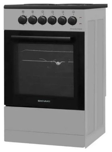 Кухонная плита Shivaki COMARELLA 50 00E серый