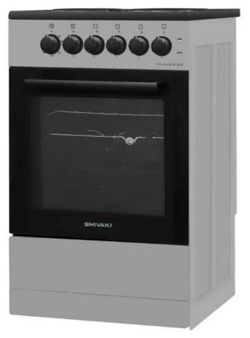 Кухонная плита Shivaki COMARELLA 50 00E серый