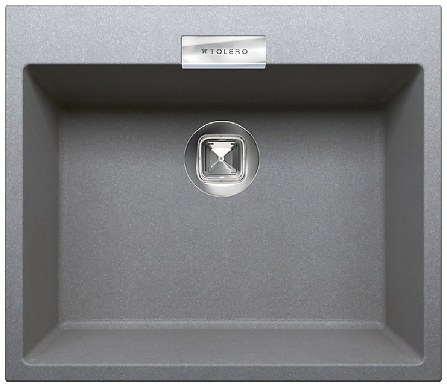 Кухонная мойка TOLERO врезная TL-580 Gray серый купить,NaN
