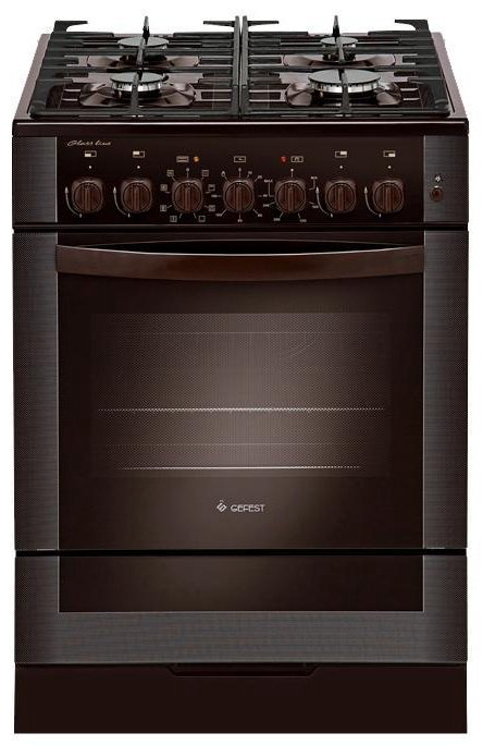 Кухонная плита GEFEST 6502-03 0030 коричневый купить,NaN