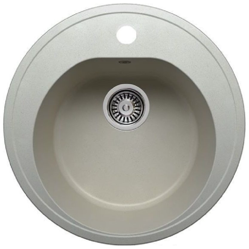 Кухонная мойка Polygran врезная F-08 Gray серый купить,NaN