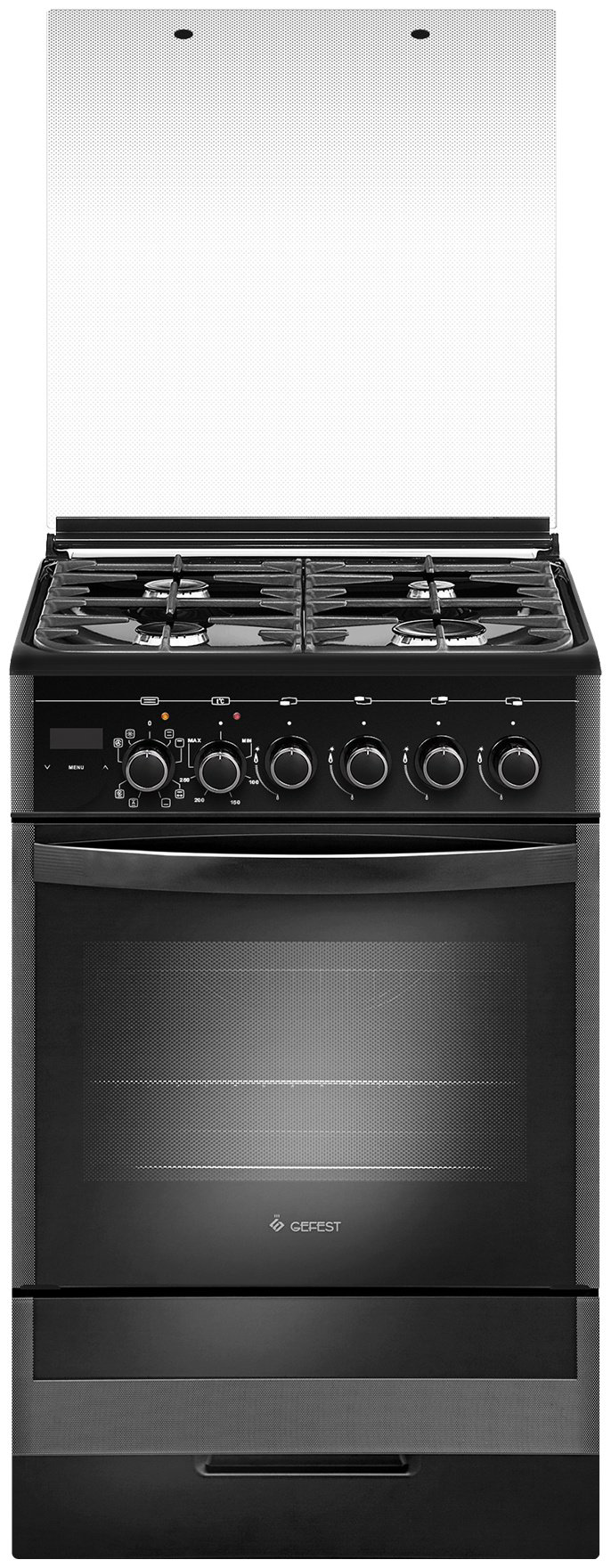Кухонная плита GEFEST ПГ5302-04 0046 черный купить,NaN